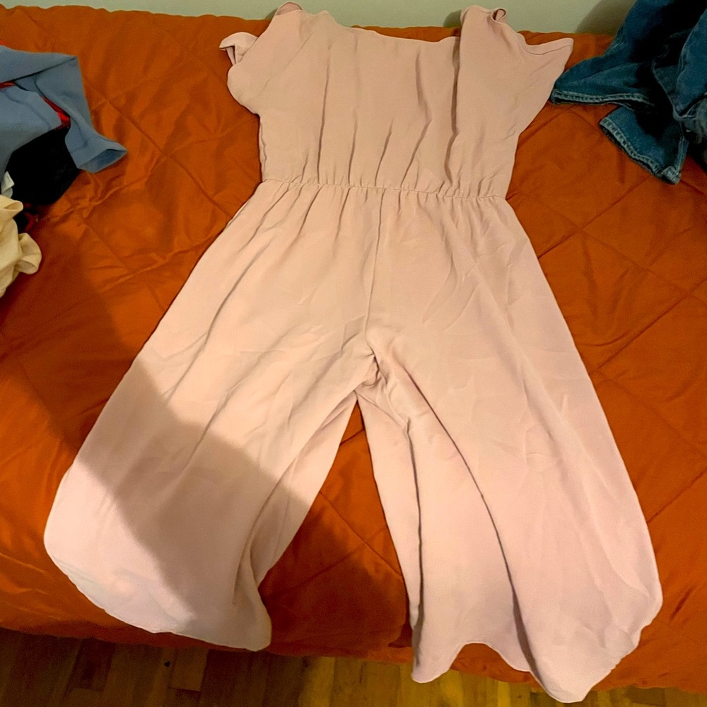 Blush pink jumpsuit